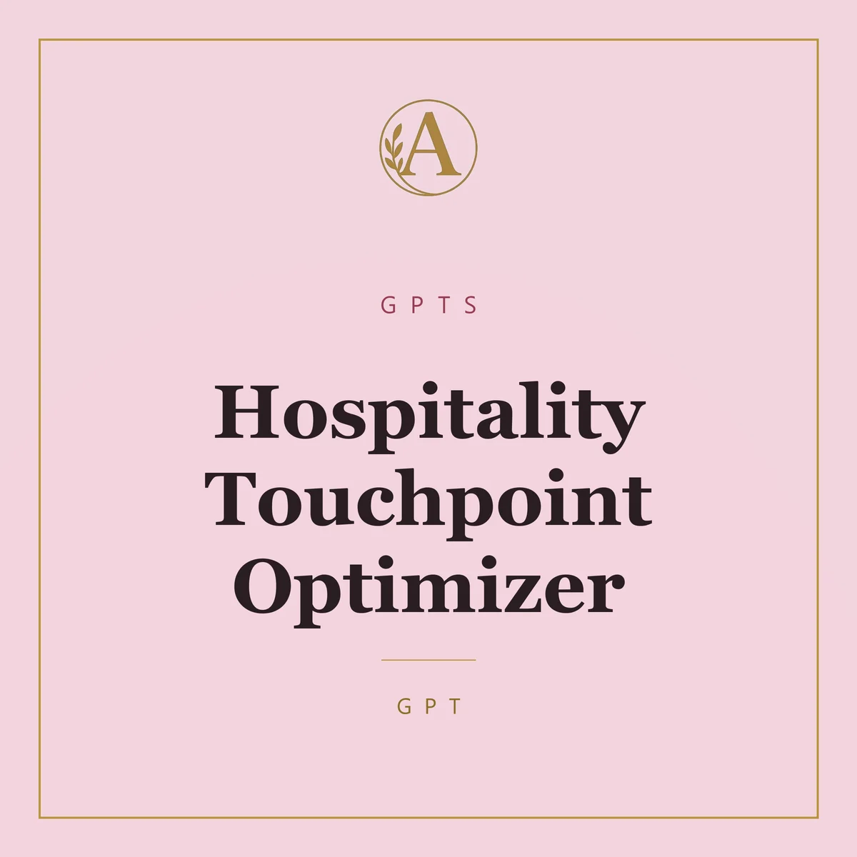 Hospitality Touchpoint Optimizer
