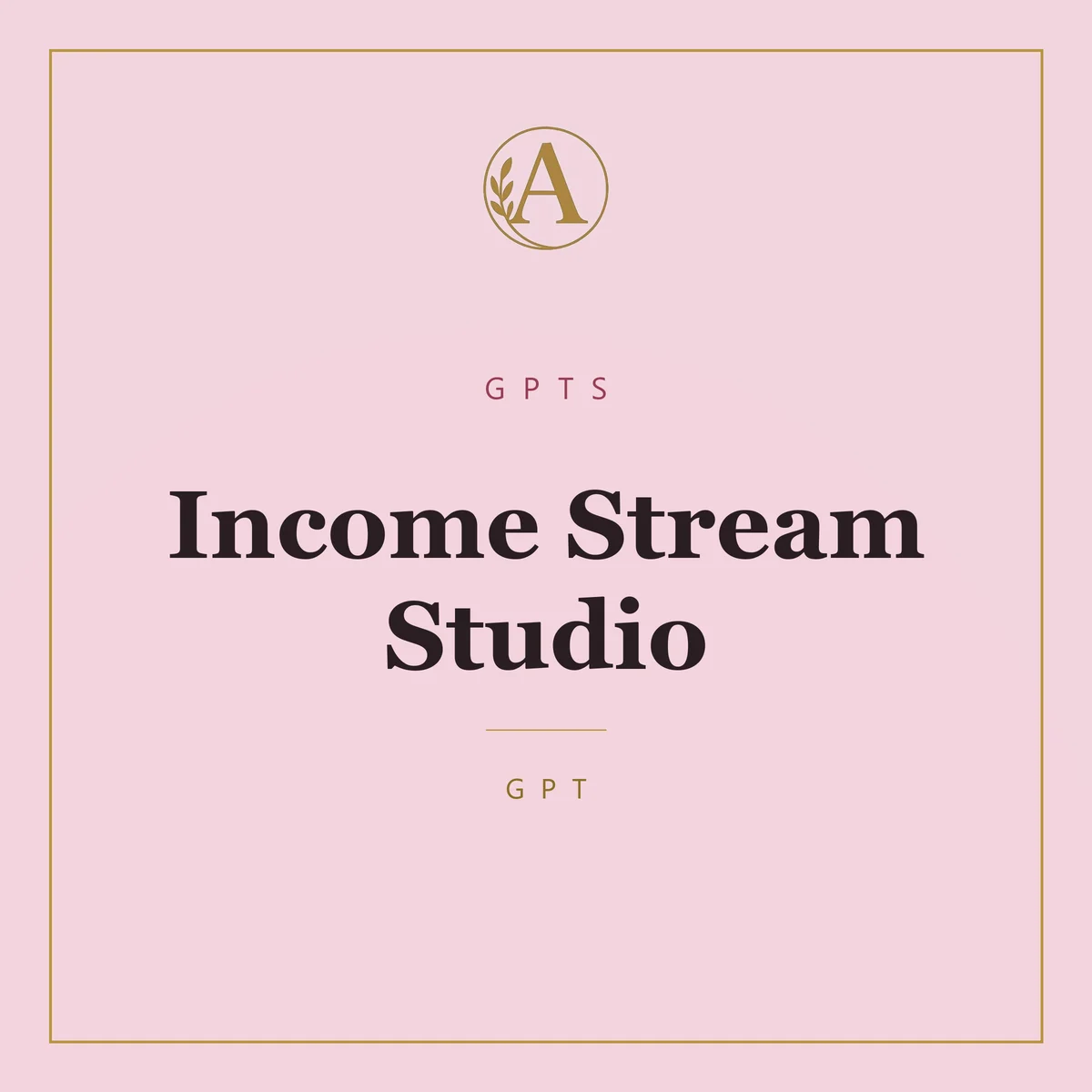 Income Stream Studio