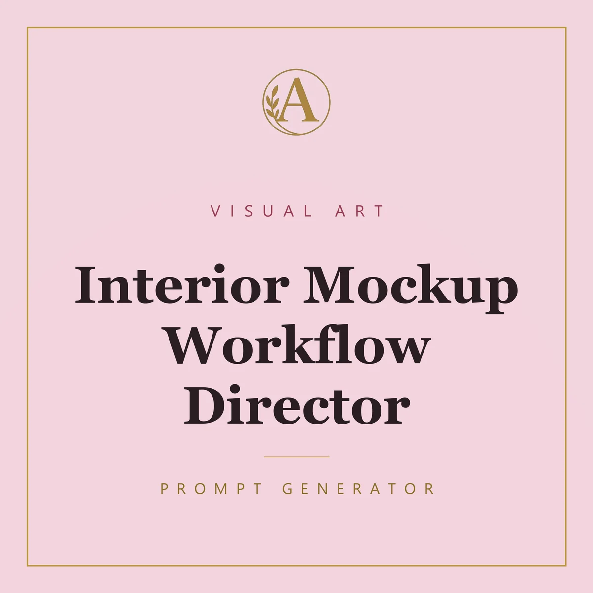 Interior Mockup Workflow Director