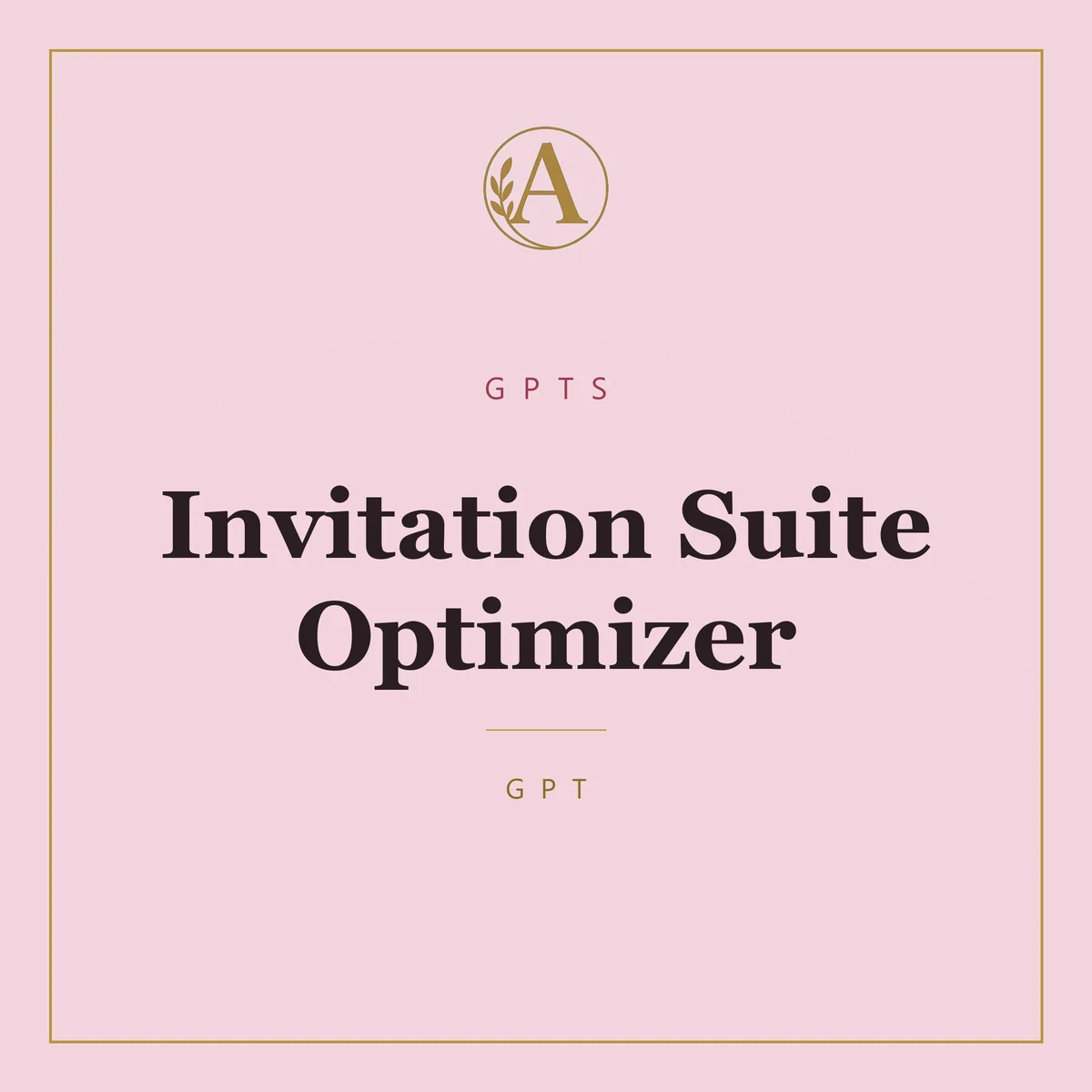 Invitation Suite Optimizer
