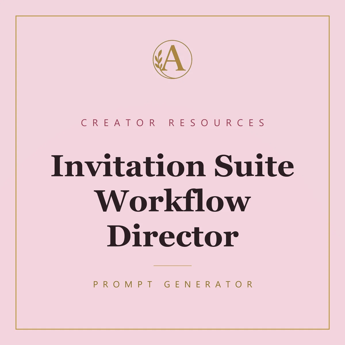 Invitation Suite Workflow Director