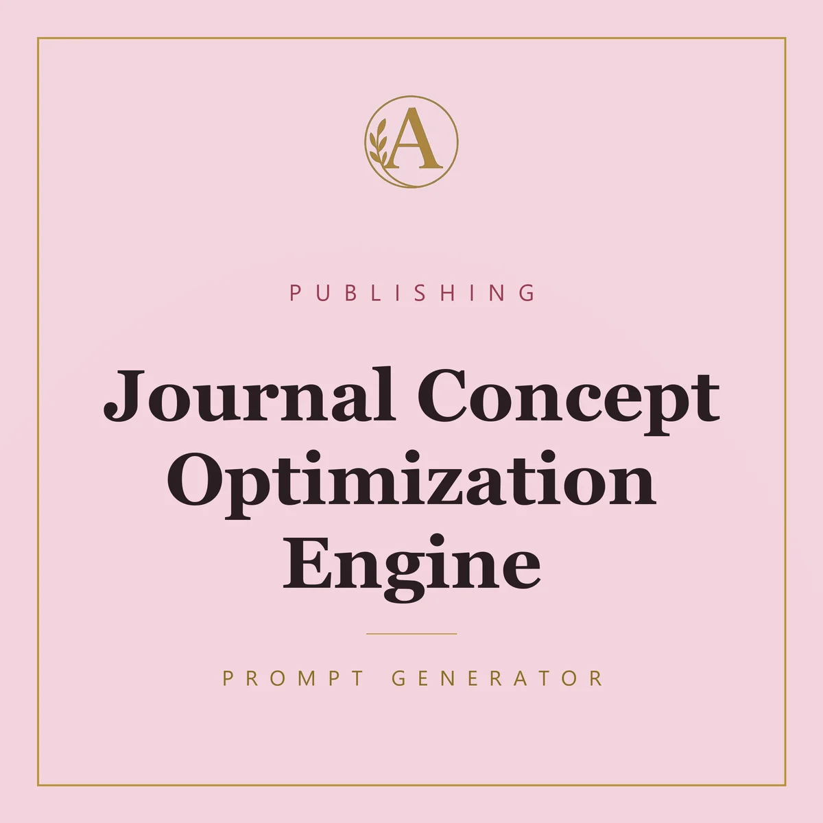 Journal Concept Optimization Engine