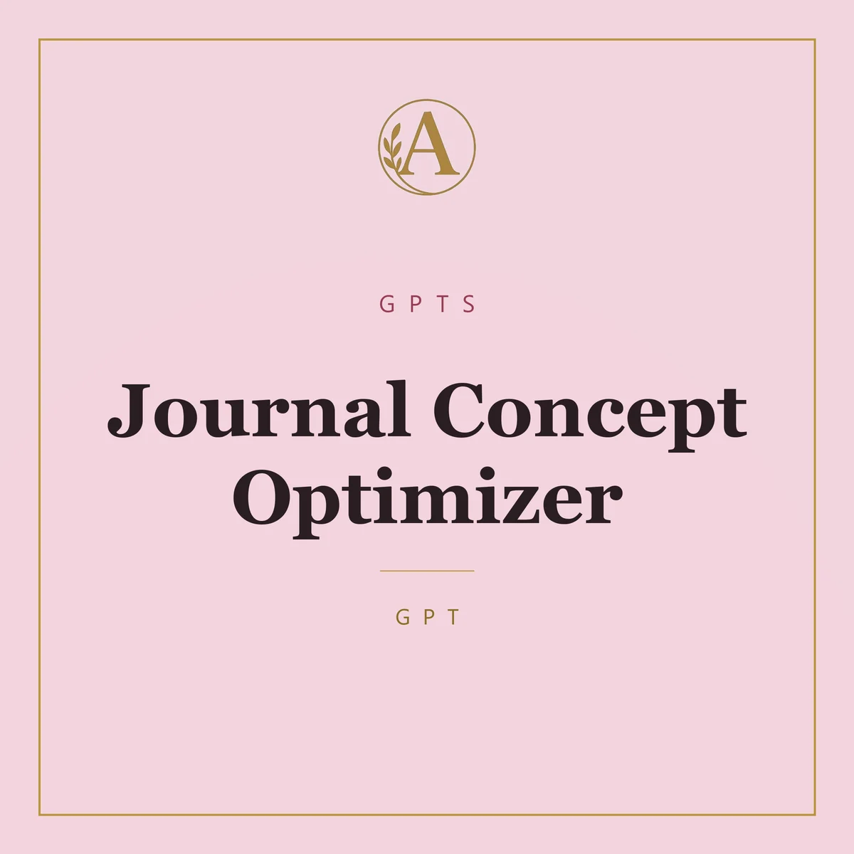 Journal Concept Optimizer