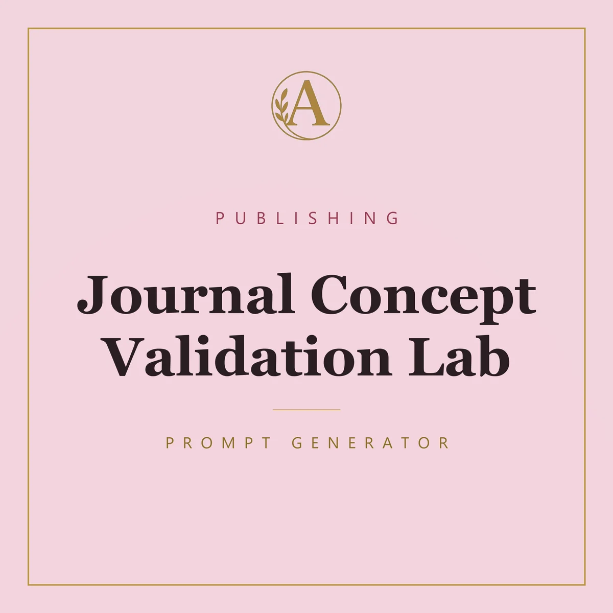 Journal Concept Validation Lab