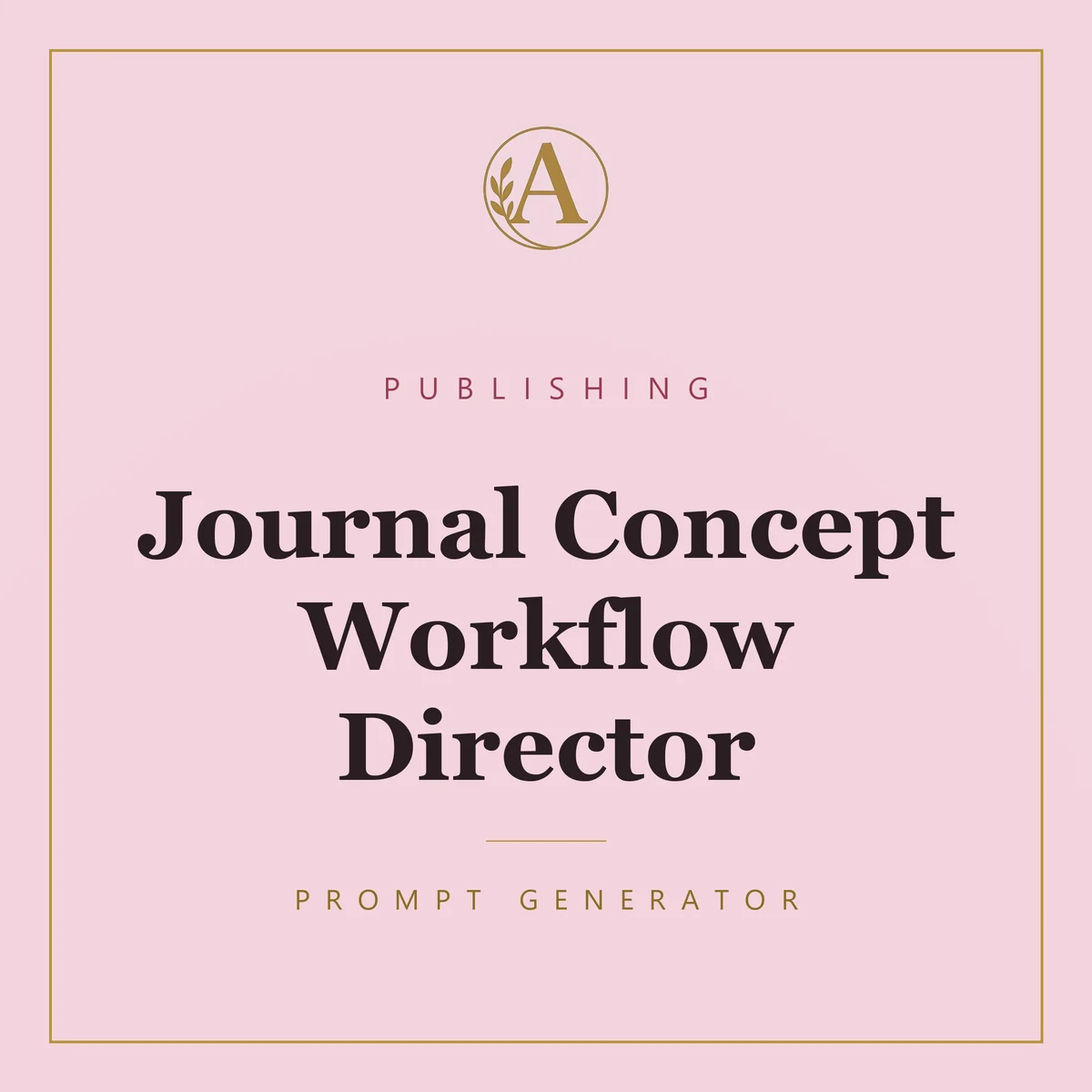 Journal Concept Workflow Director