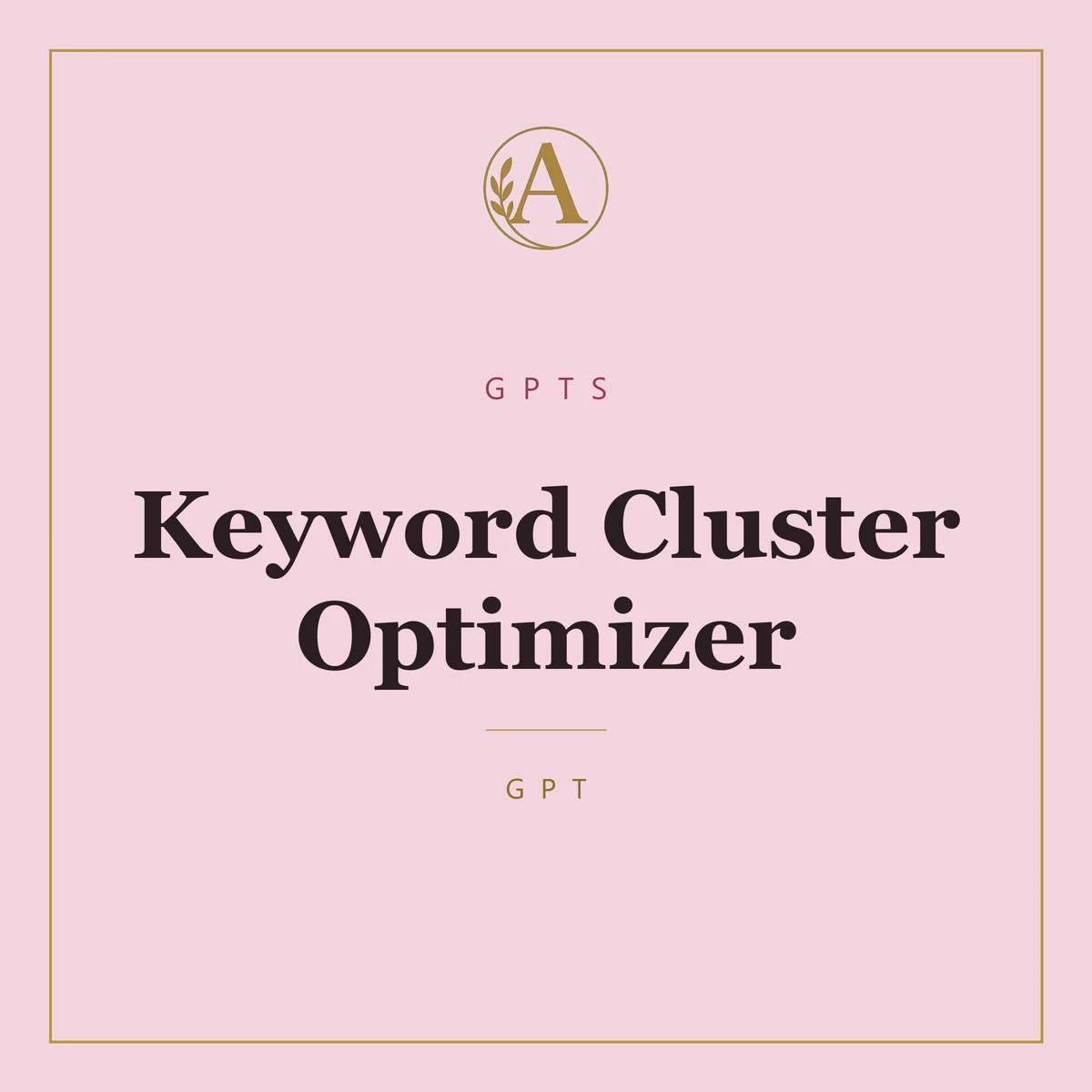 Keyword Cluster Optimizer