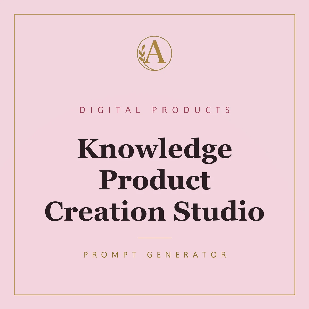 Knowledge Product Creation Studio