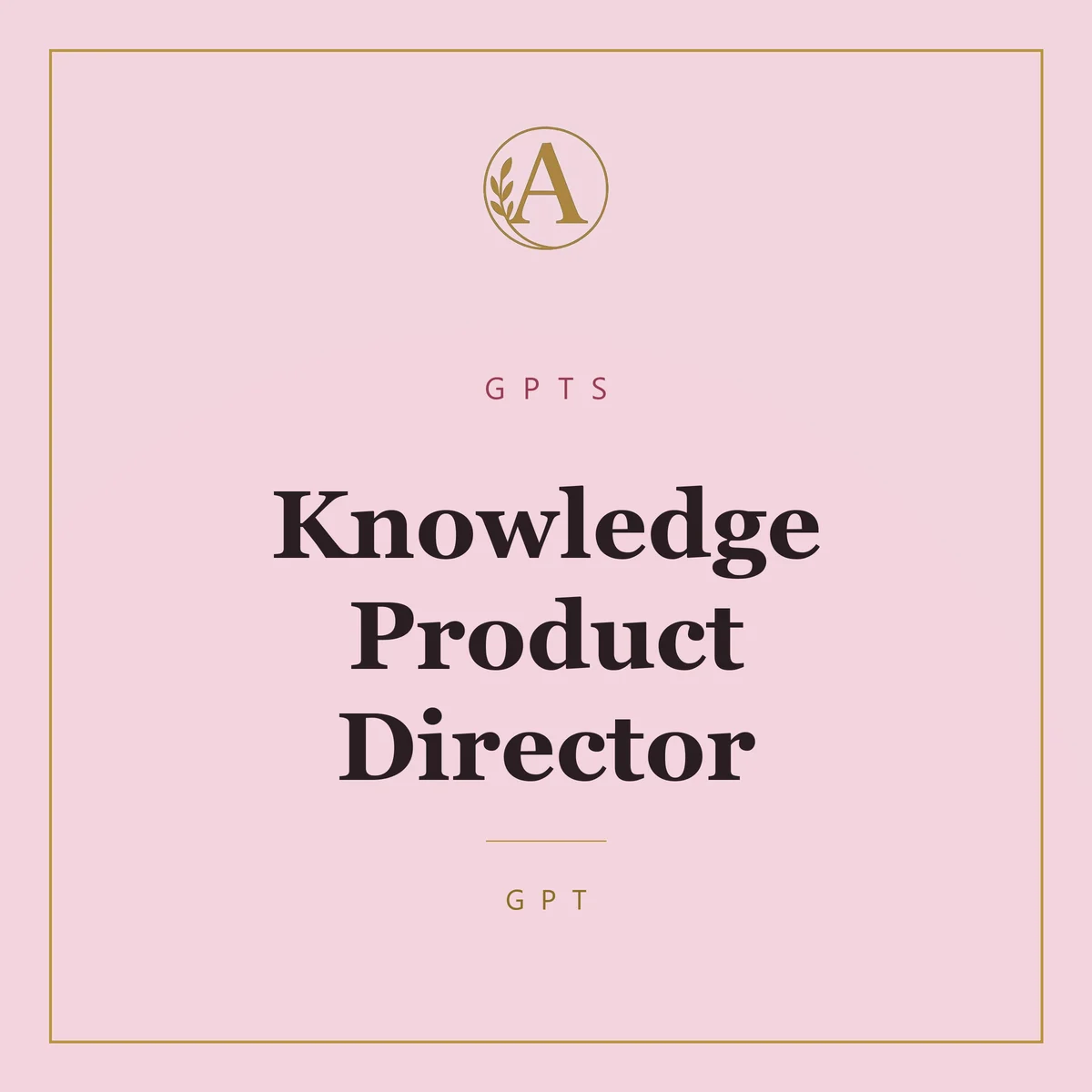 Knowledge Product Director