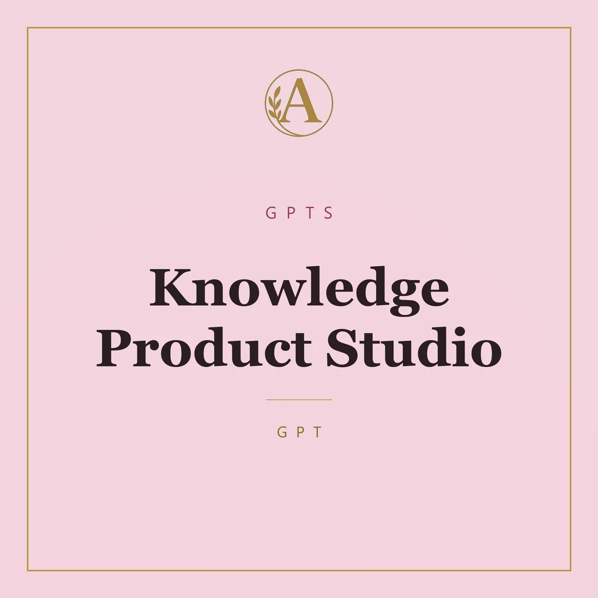 Knowledge Product Studio