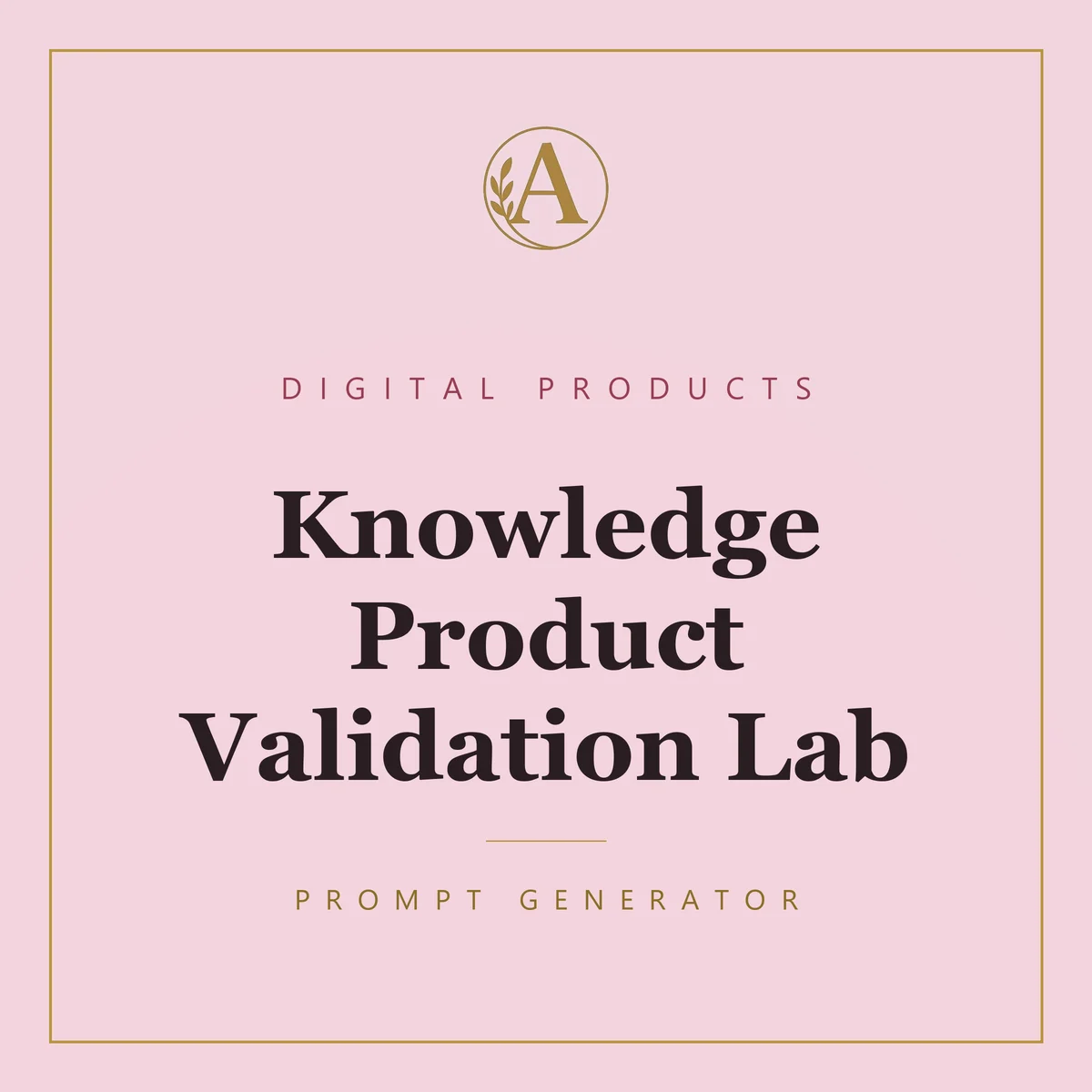 Knowledge Product Validation Lab