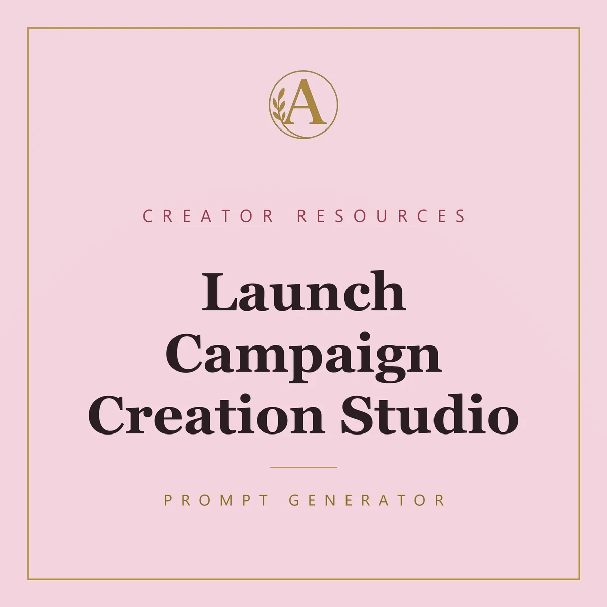 Launch Campaign Creation Studio