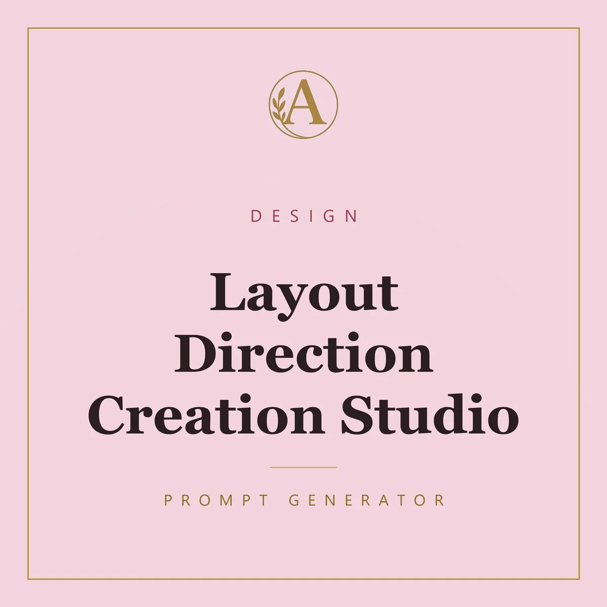 Layout Direction Creation Studio