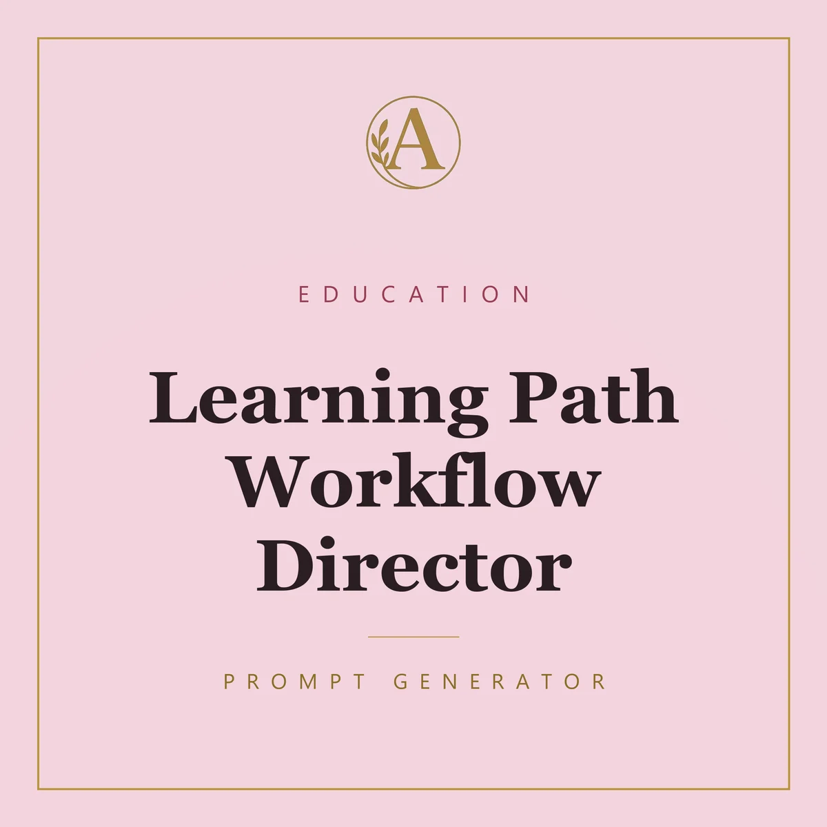 Learning Path Workflow Director