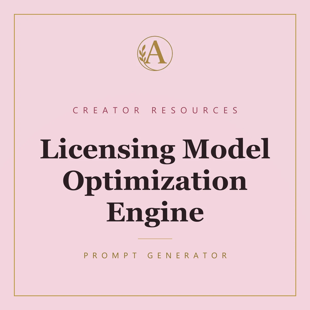 Licensing Model Optimization Engine