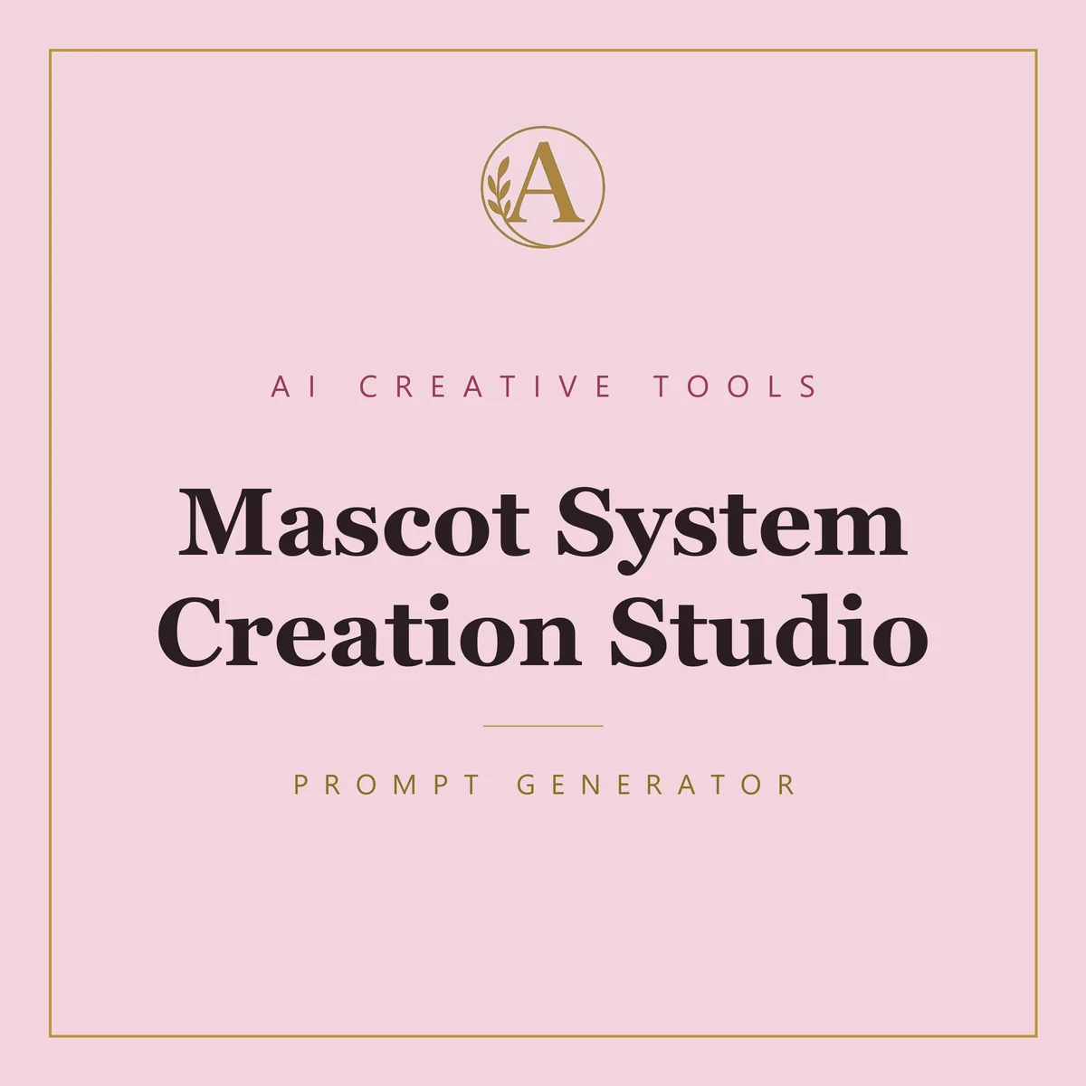 Mascot System Creation Studio
