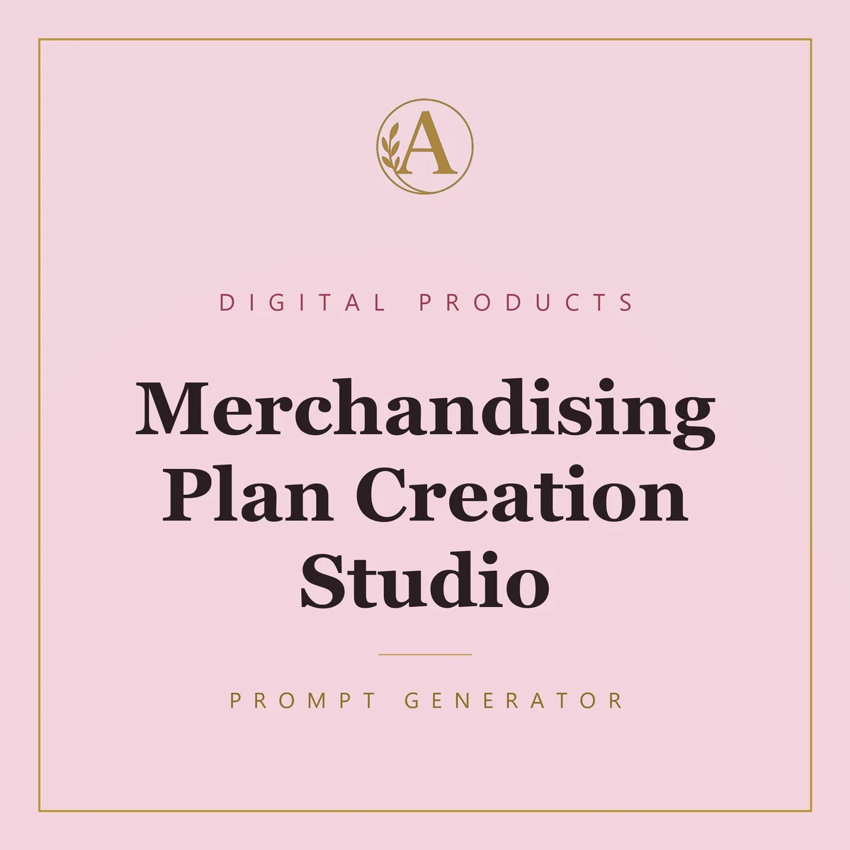 Merchandising Plan Creation Studio