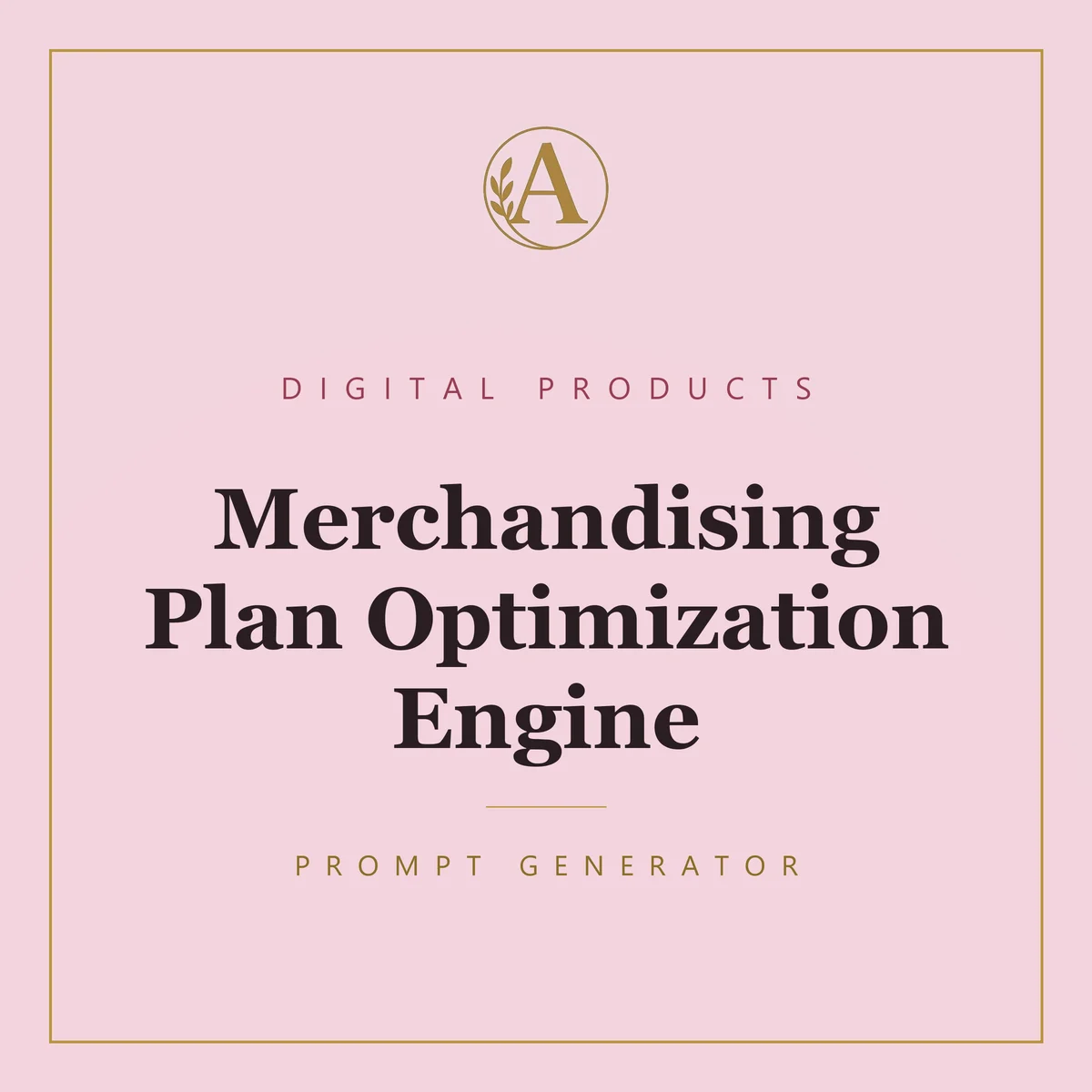Merchandising Plan Optimization Engine