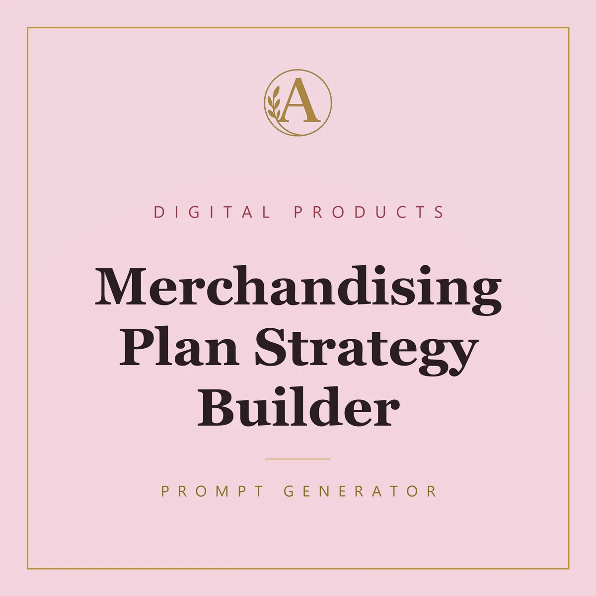 Merchandising Plan Strategy Builder