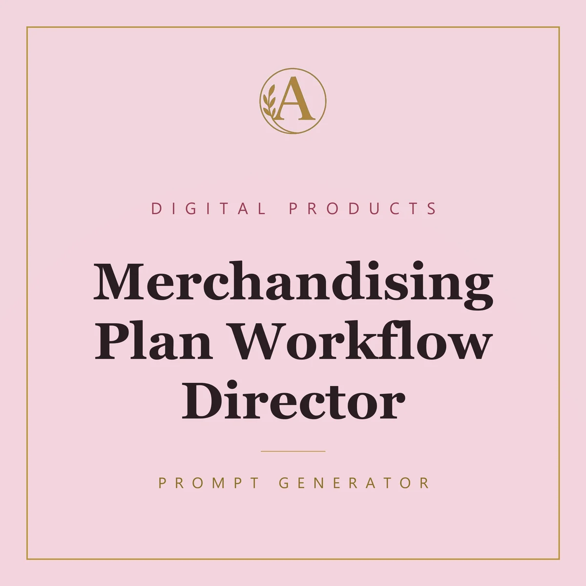 Merchandising Plan Workflow Director