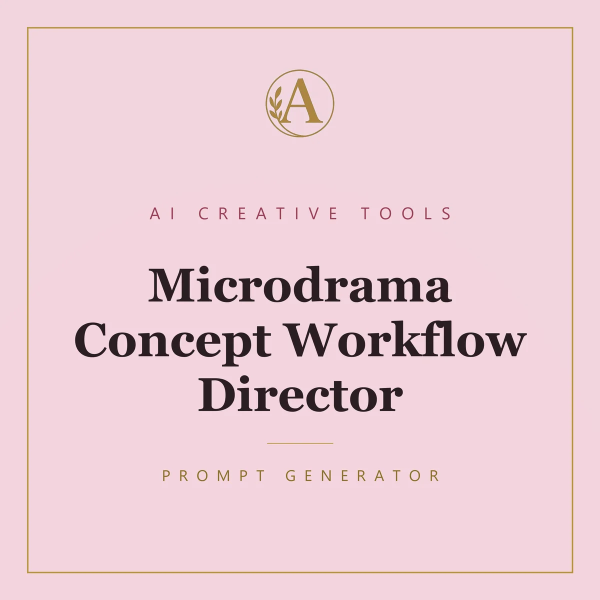 Microdrama Concept Workflow Director