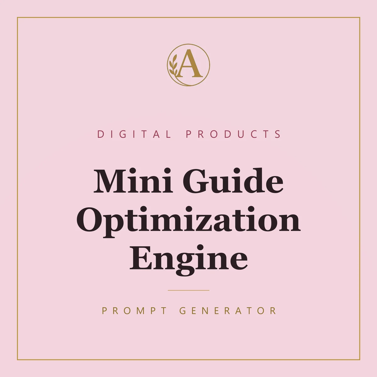 Mini Guide Optimization Engine