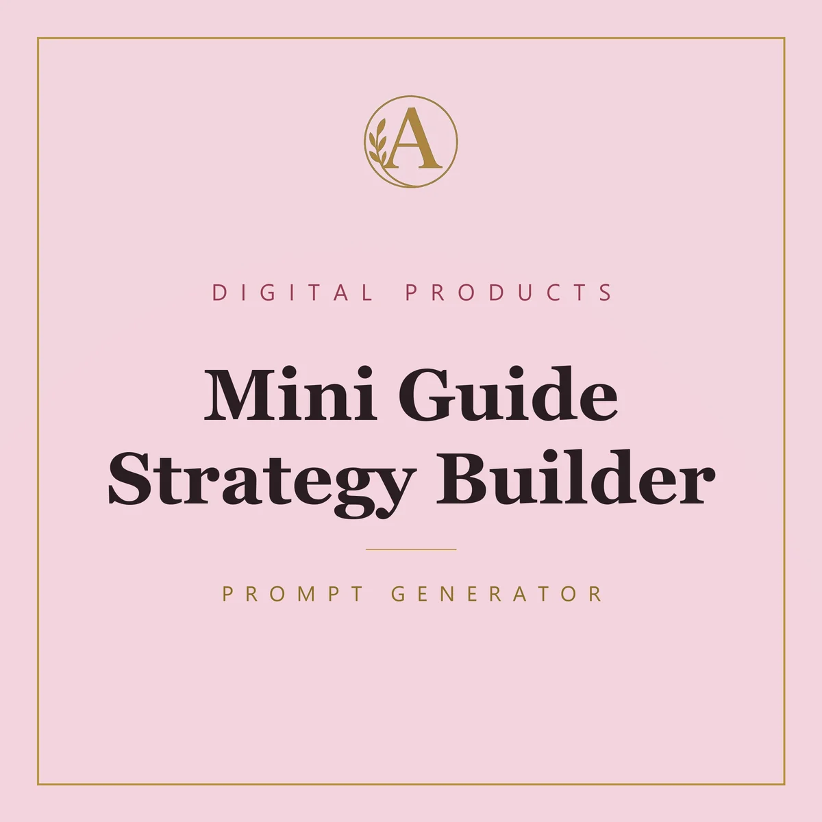 Mini Guide Strategy Builder
