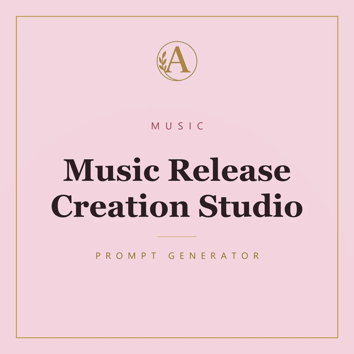 Music Release Creation Studio