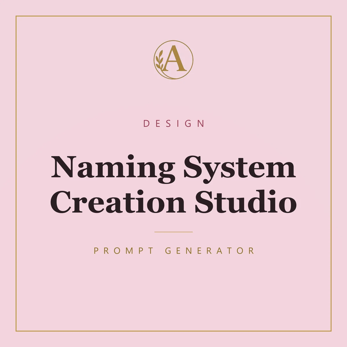 Naming System Creation Studio