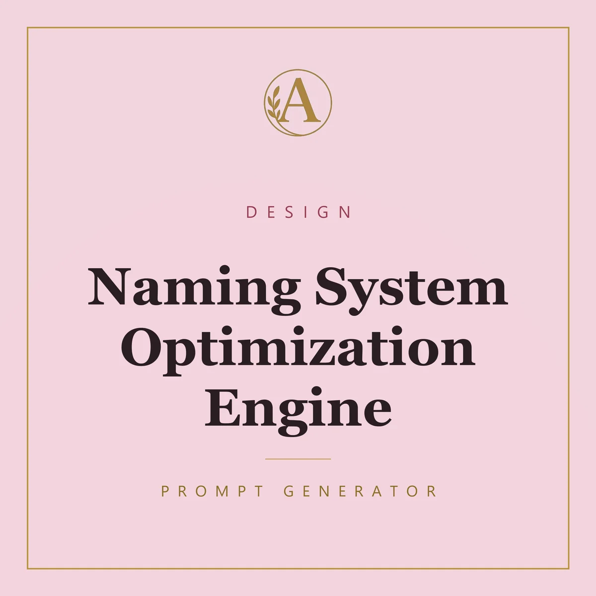 Naming System Optimization Engine