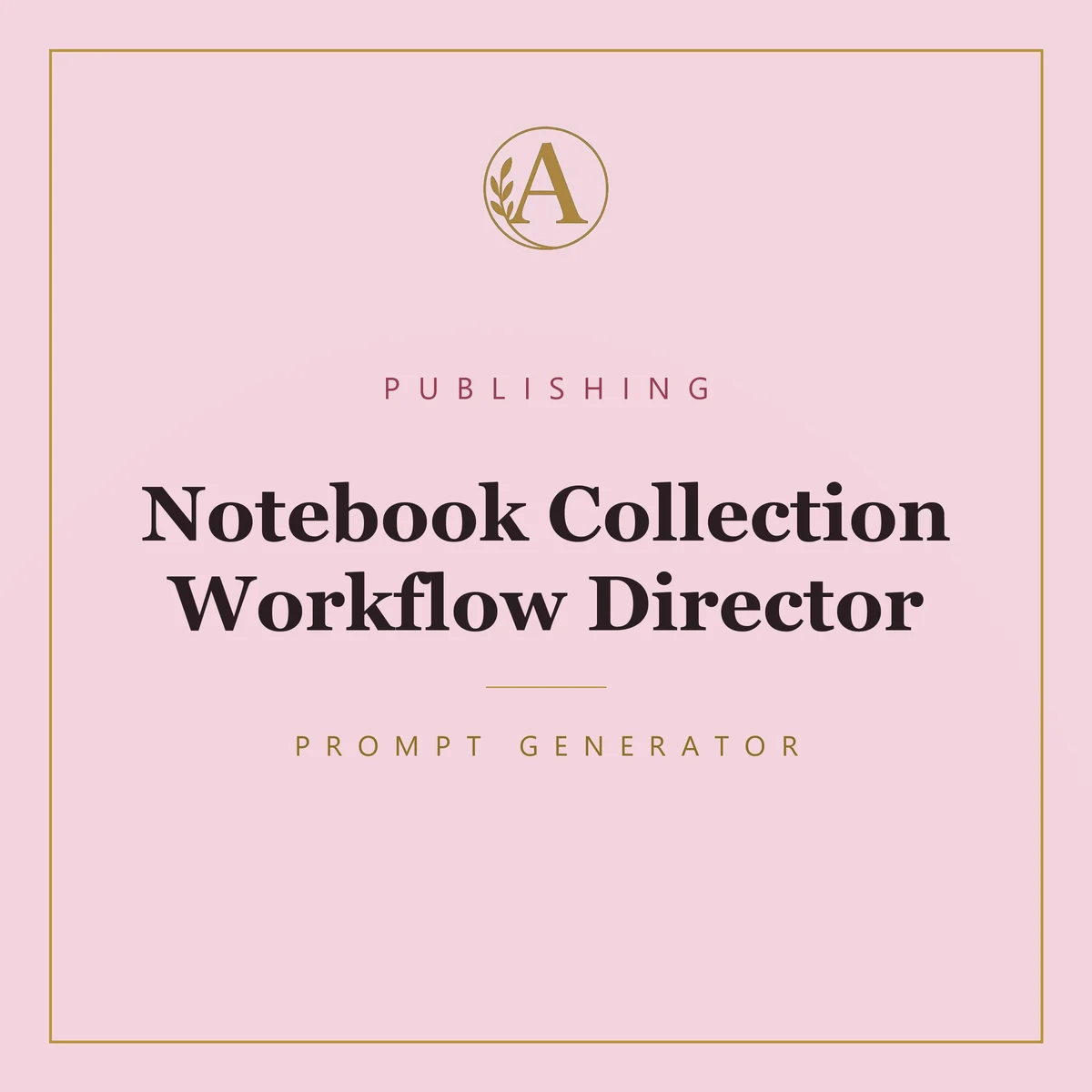 Notebook Collection Workflow Director