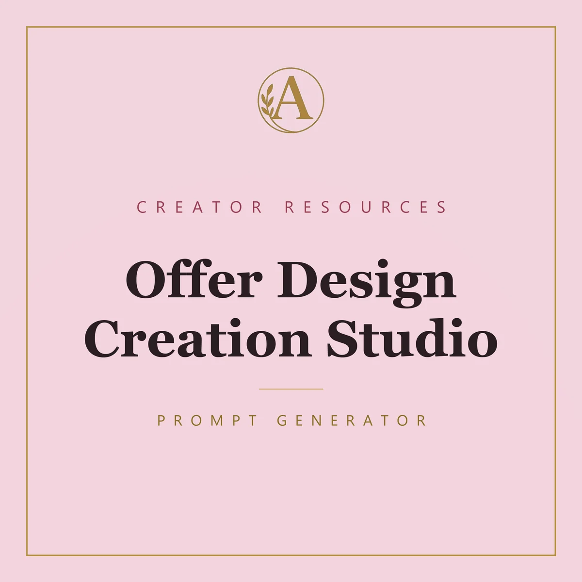 Offer Design Creation Studio
