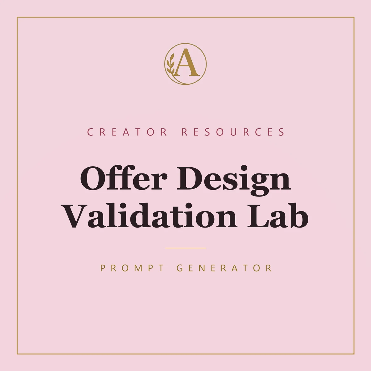 Offer Design Validation Lab