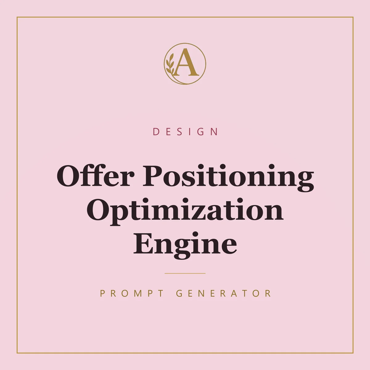 Offer Positioning Optimization Engine