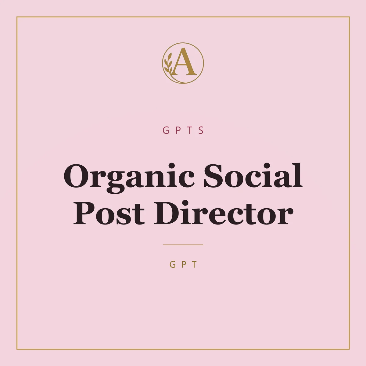 Organic Social Post Director