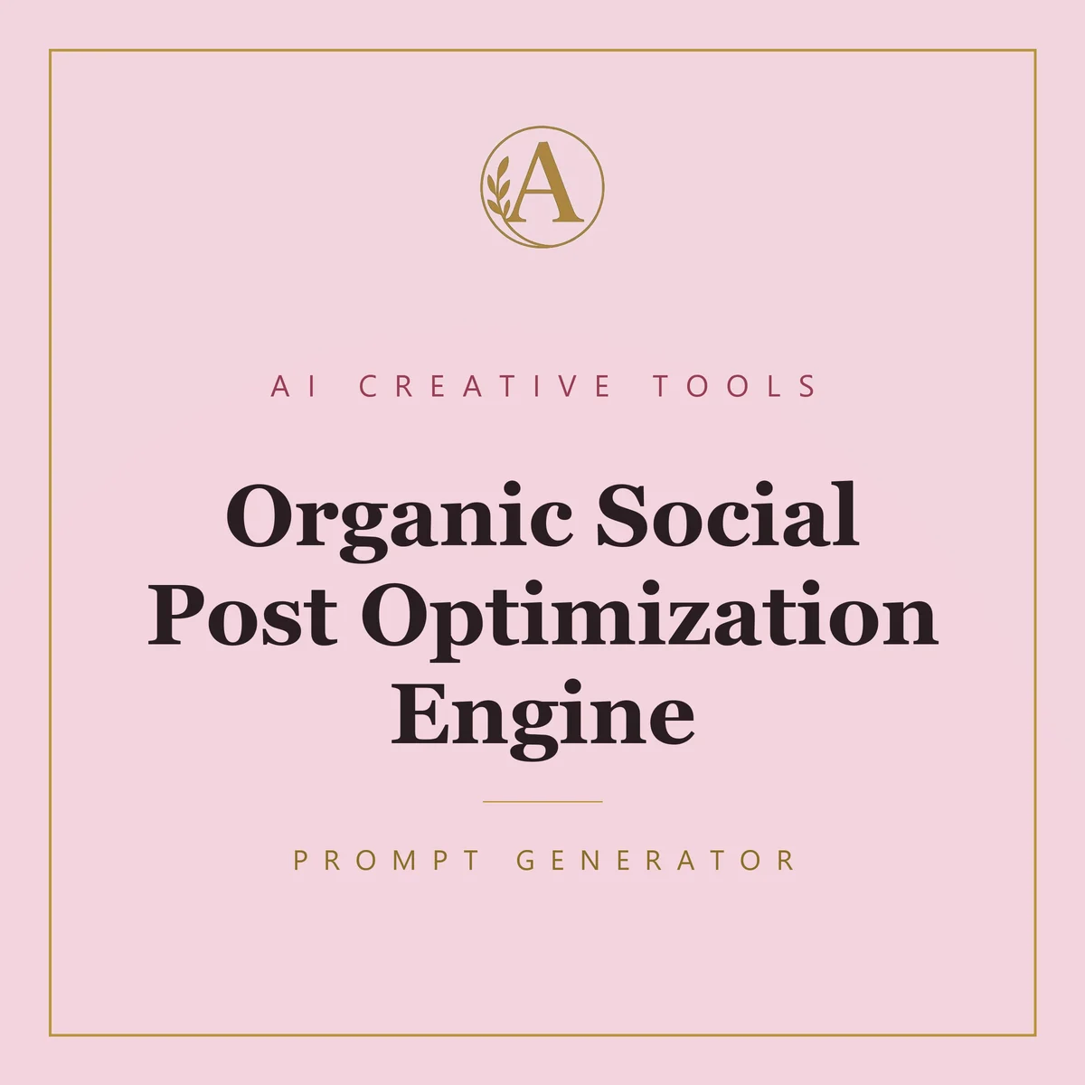 Organic Social Post Optimization Engine