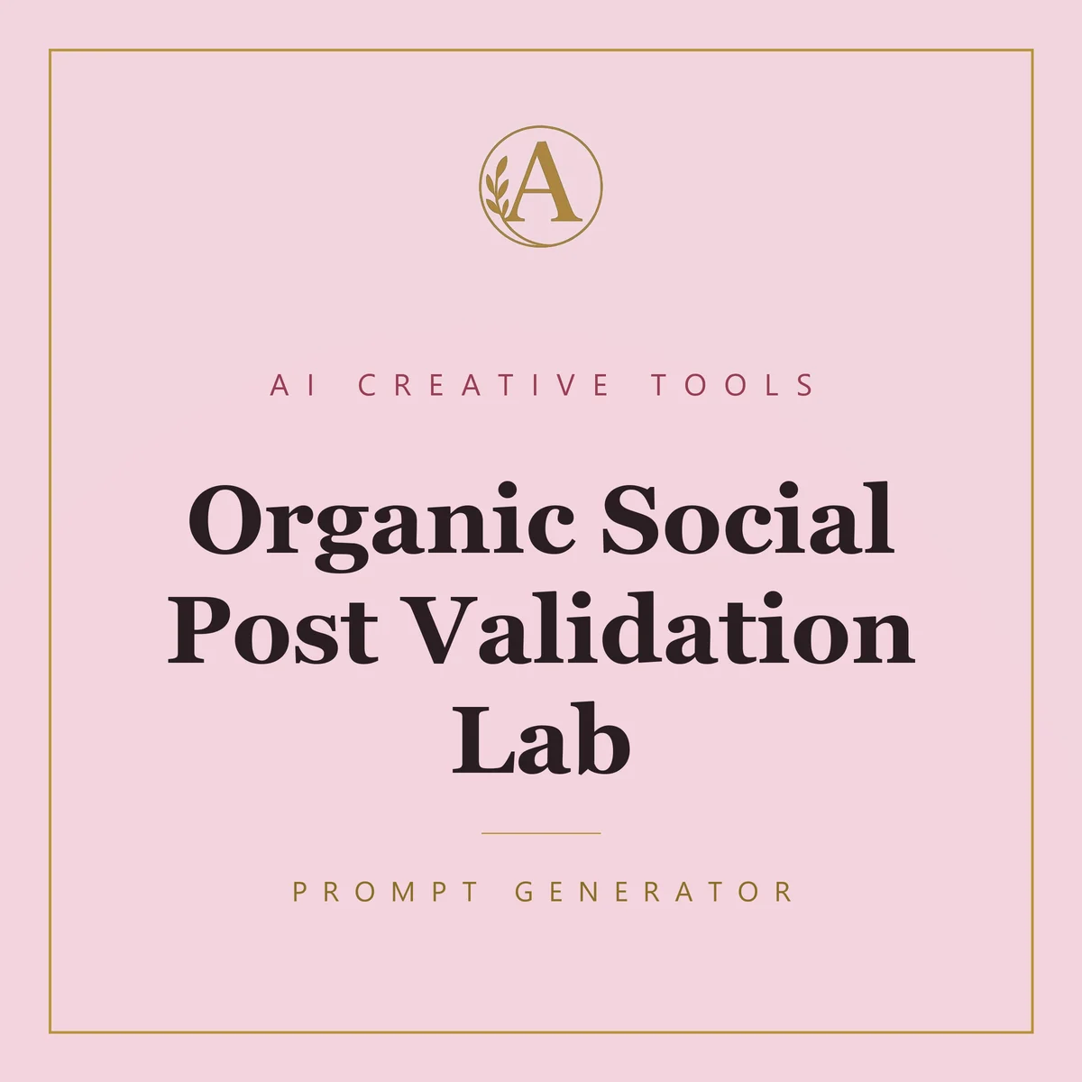 Organic Social Post Validation Lab
