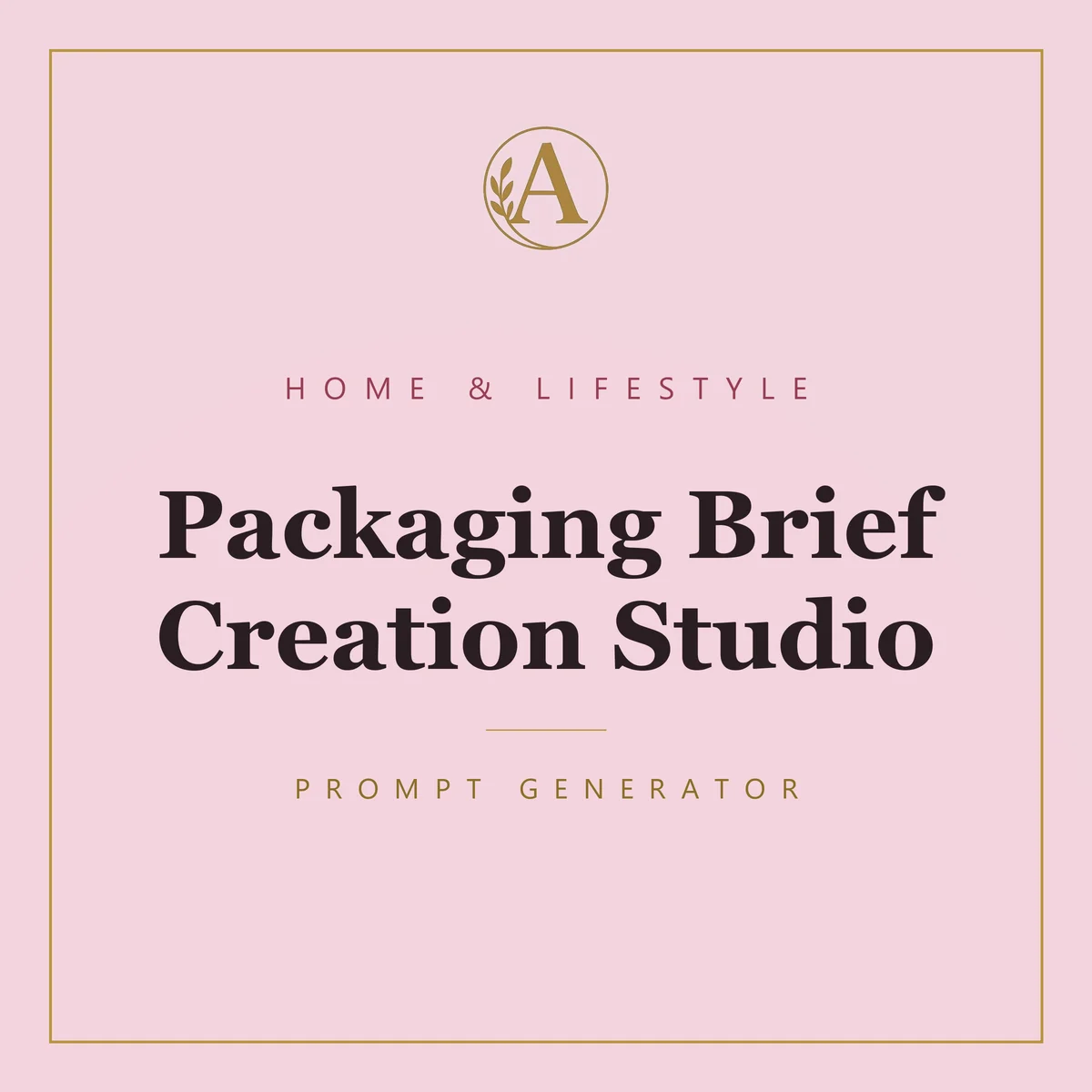 Packaging Brief Creation Studio
