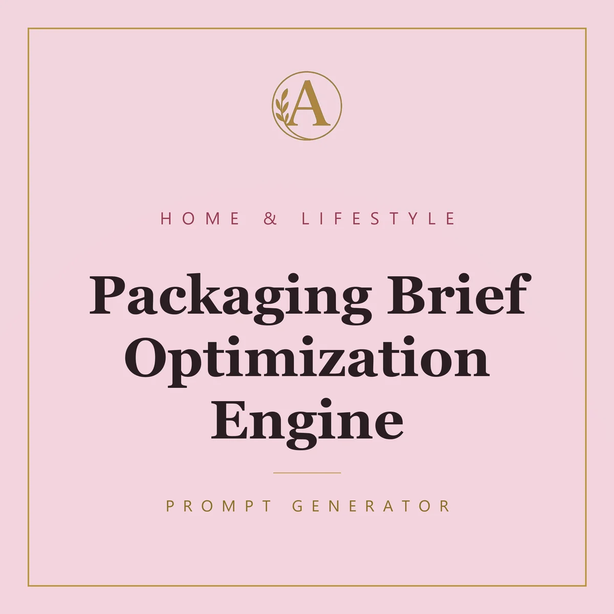 Packaging Brief Optimization Engine