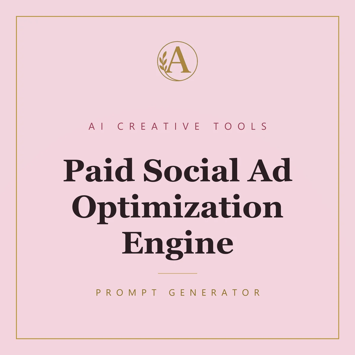 Paid Social Ad Optimization Engine