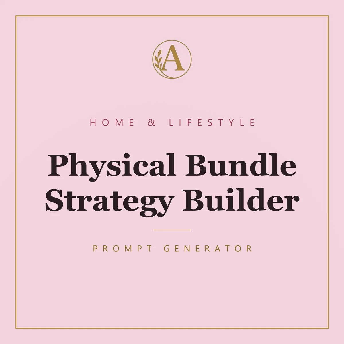Physical Bundle Strategy Builder