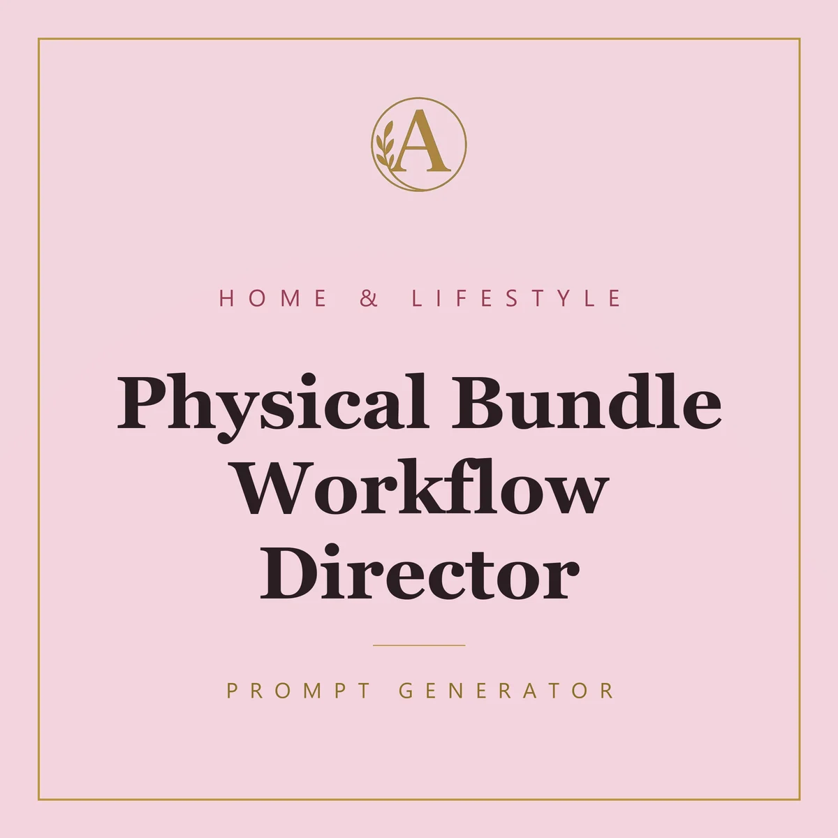 Physical Bundle Workflow Director