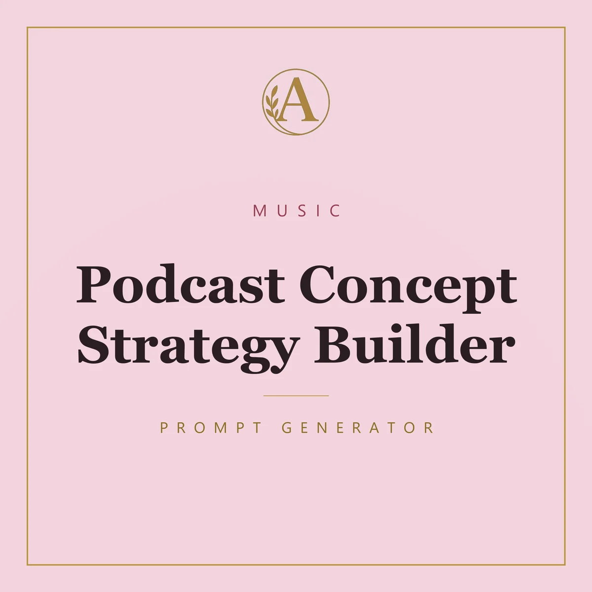 Podcast Concept Strategy Builder
