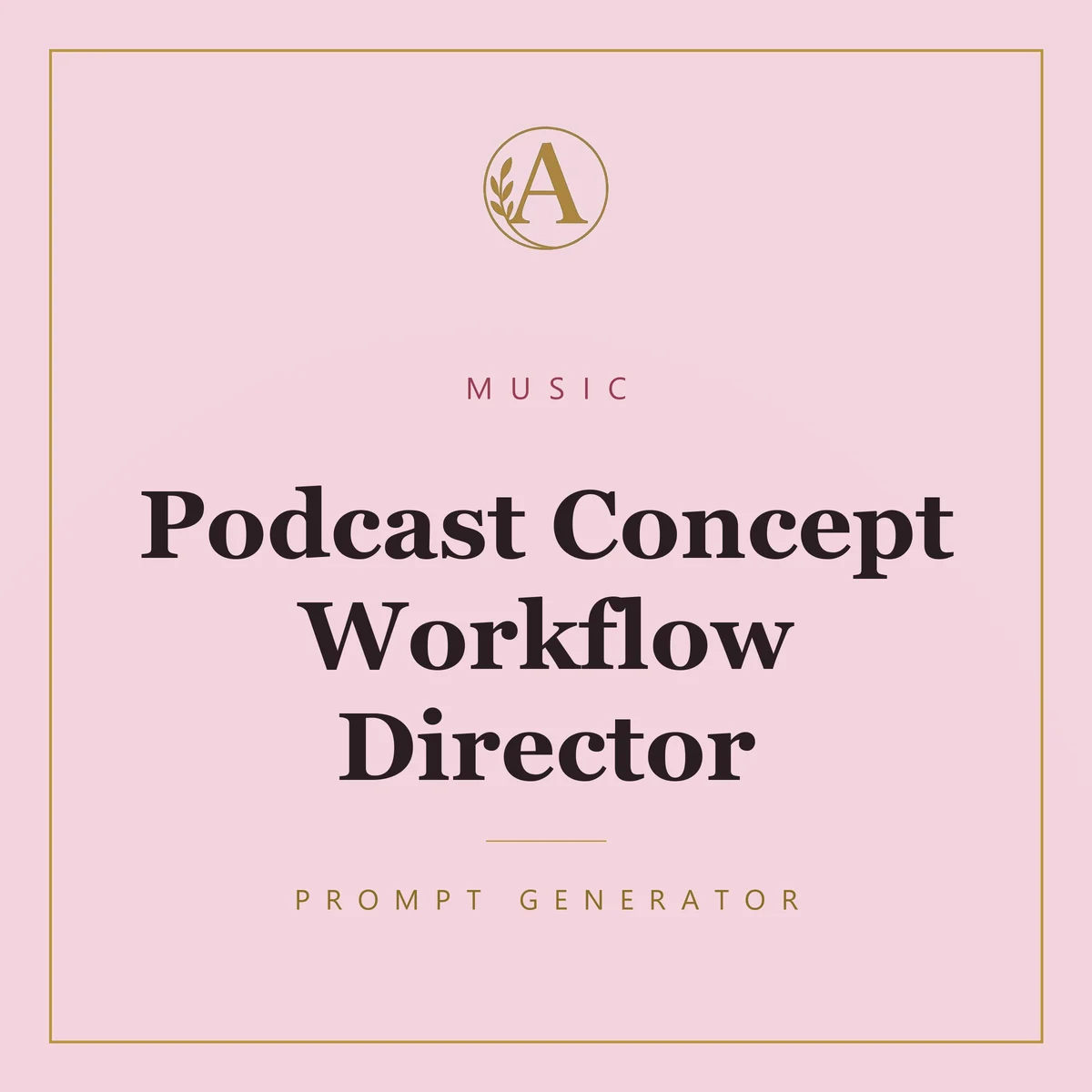 Podcast Concept Workflow Director