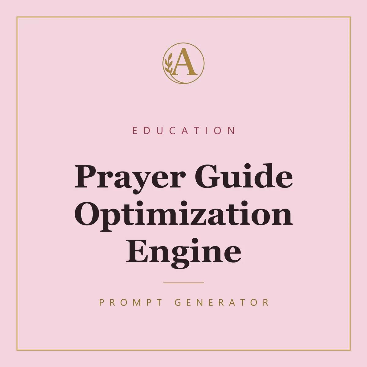 Prayer Guide Optimization Engine