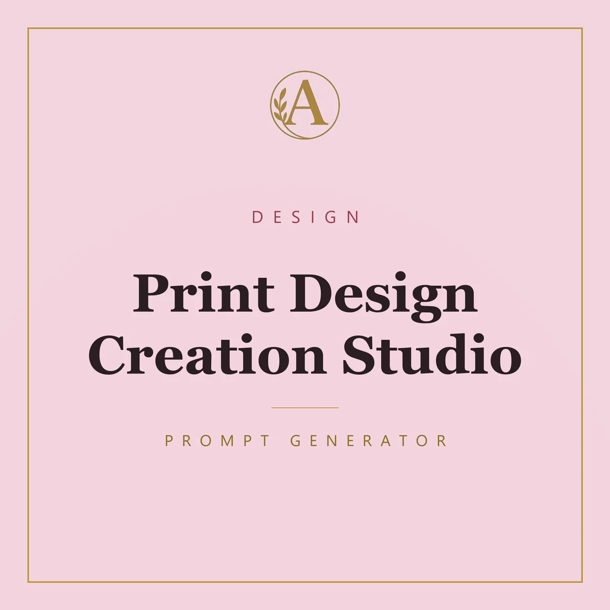 Print Design Creation Studio