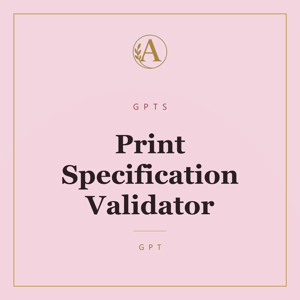 Print Specification Validator