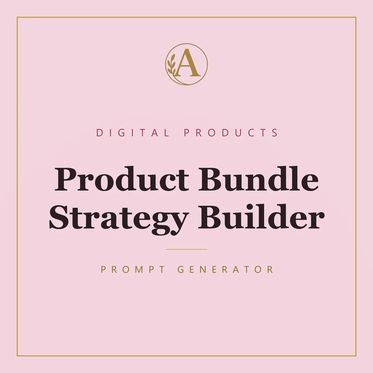Product Bundle Strategy Builder