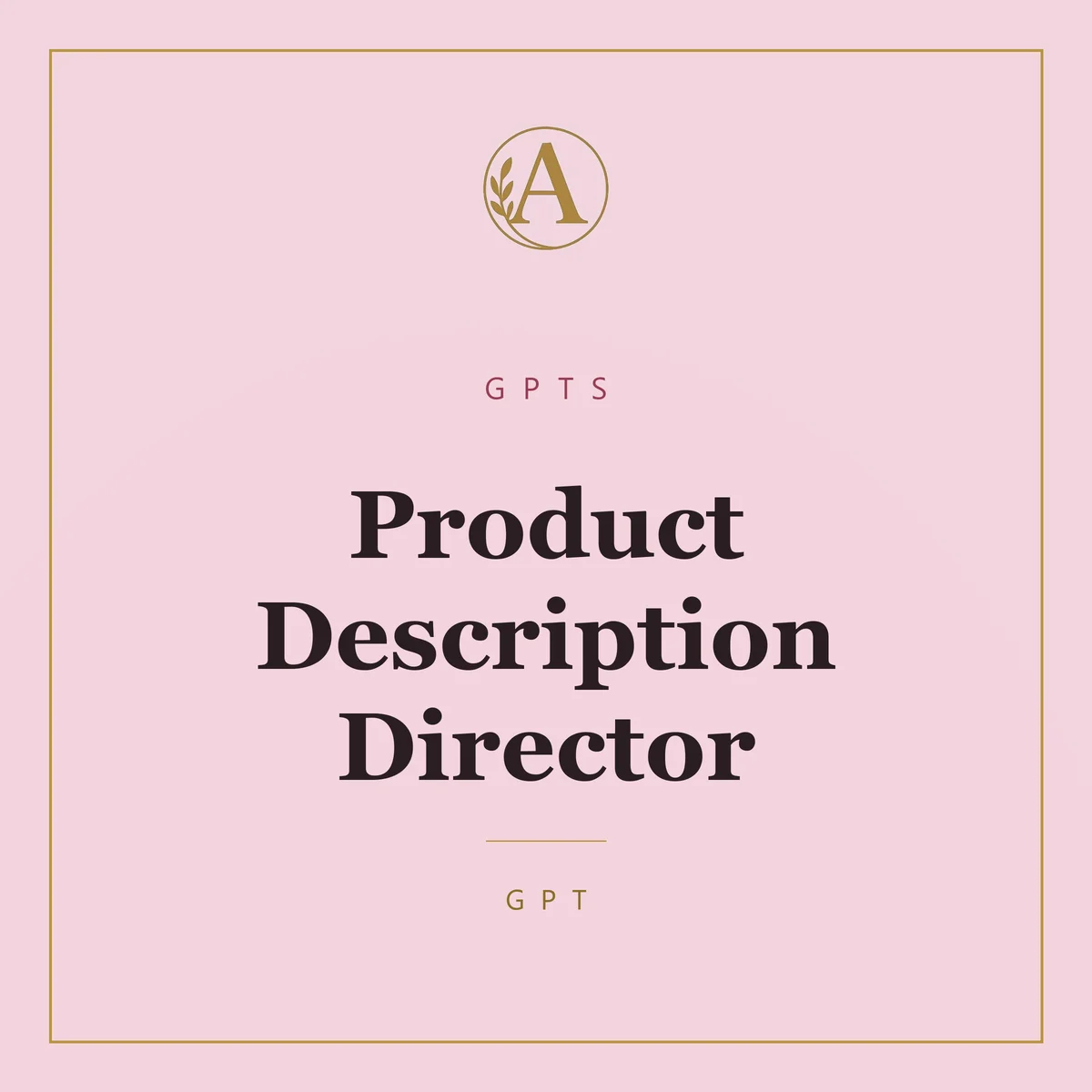 Product Description Director