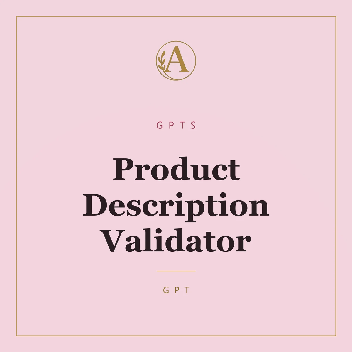 Product Description Validator