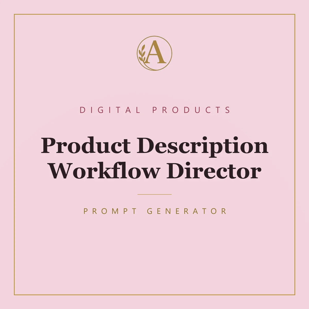 Product Description Workflow Director